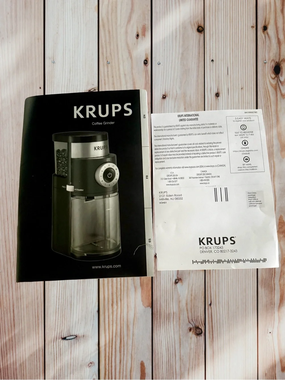 Krups Grinder GX550850